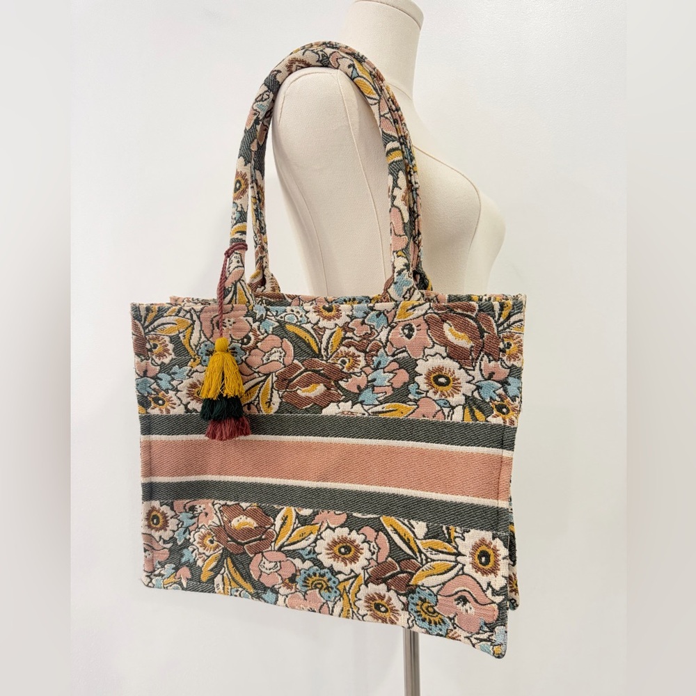 Nilani Floral Tote Bag